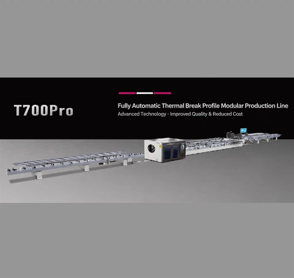 T700Pro thermal break assembly line T700Pro thermal break assembly line